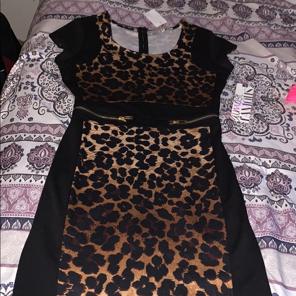 Cheetah print Dress